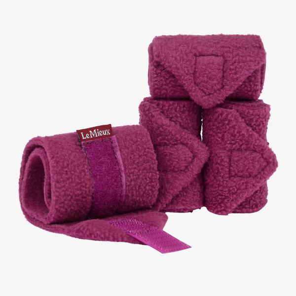 IT09306 LeMieux Toy Pony Polo Wrap Bandages - Blackberry