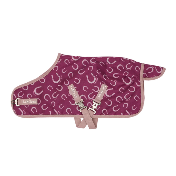 IT09320 LeMieux Toy Pony Printed Ripstop Blanket - Blackberry