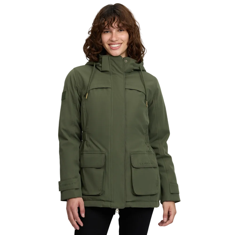 IT09393 LeMieux Women's Heritage Beatrice Waterproof Winter Coat - Olive