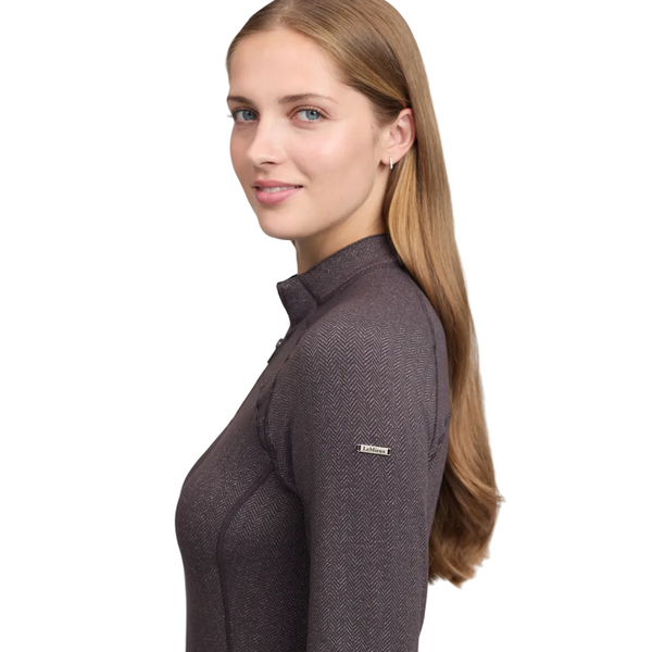 IT09401 LeMieux Women's Heritage Herringbone Base Layer - Cocoa