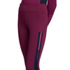 IT09465 LeMieux Young Rider Orla Full Seat Pull On Breeches - Blackberry