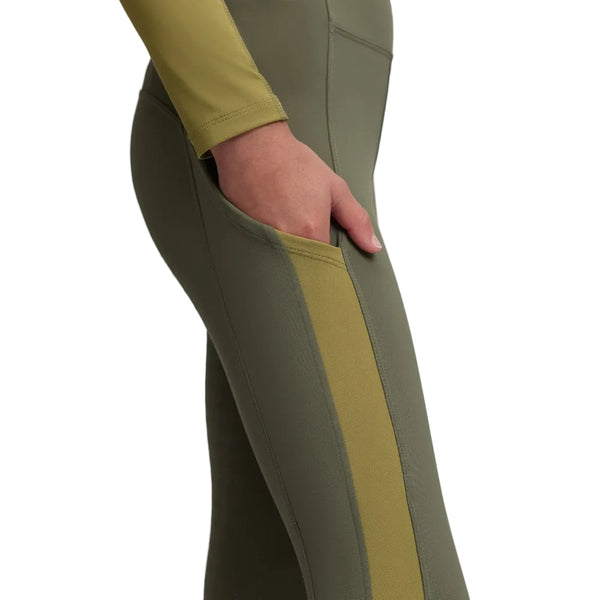 IT09467 LeMieux Young Rider Orla Full Seat Pull On Breeches - Willow Green