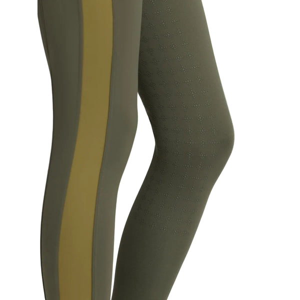 IT09467 LeMieux Young Rider Orla Full Seat Pull On Breeches - Willow Green
