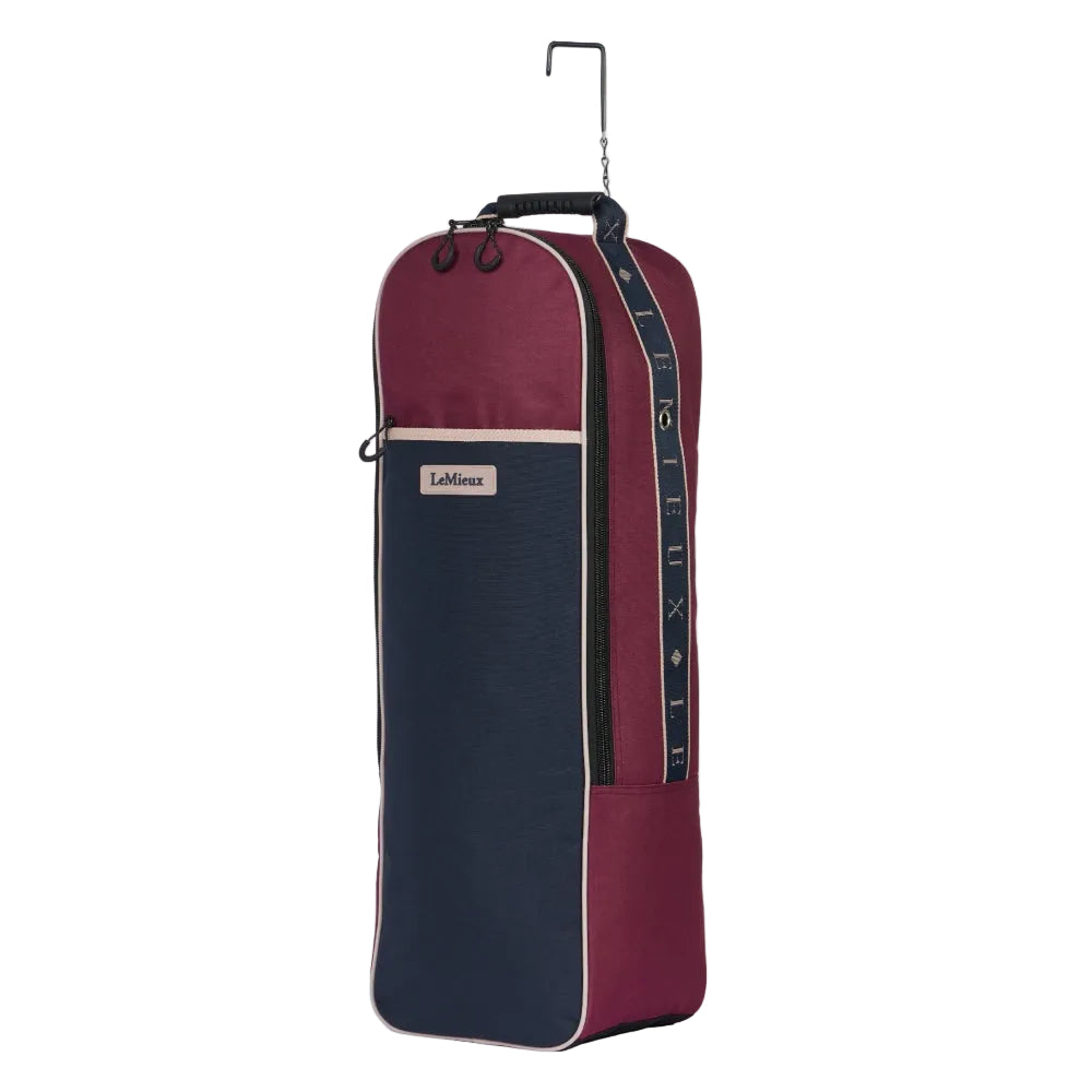 IT09503 LeMieux Anatomical Bridle Bag - Blackberry