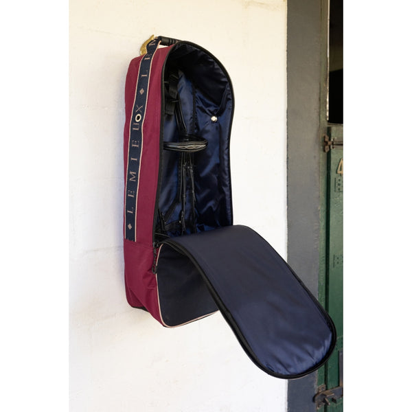 IT09503 LeMieux Anatomical Bridle Bag - Blackberry
