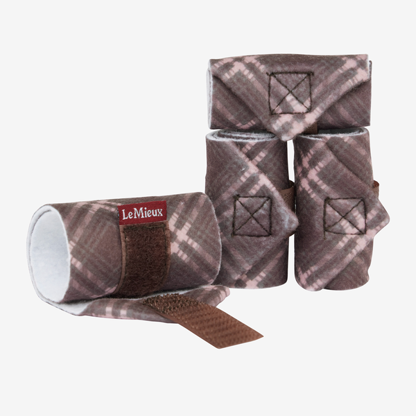 IT09539 LeMieux Toy Pony Heritage Polo Wrap Bandages - Cocoa
