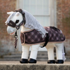 IT09541 LeMieux Toy Pony Heritage Fleece Rug Blanket - Cocoa