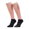 IT09574 LeMieux Competition Logo 2 Pack Socks - Wild Rose