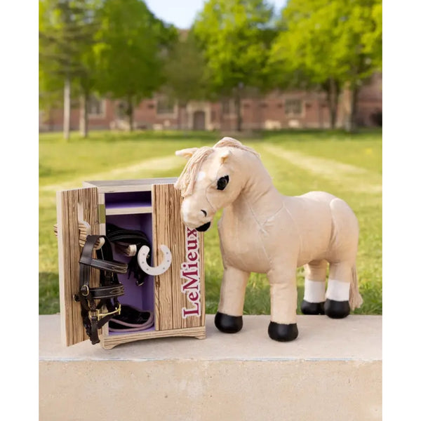 IT09809 LeMieux Toy Pony Wooden Tack Locker