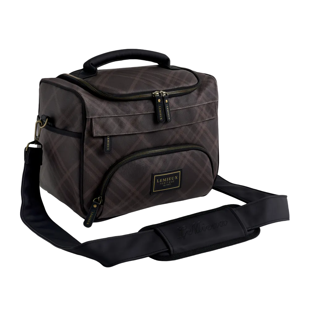 IT11328 LeMieux Heritage ProKit Lite Grooming Bag Groom Tote - Cocoa
