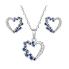 JS5704 Montana Silversmiths Harmony of the Heart Jewelry Set