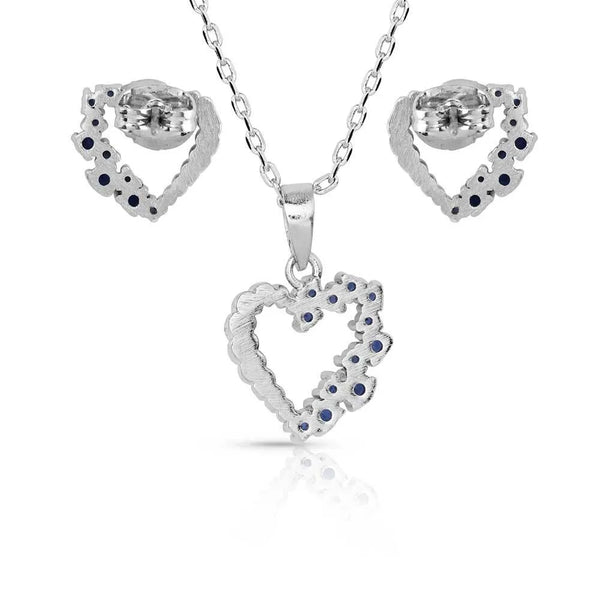 JS5704 Montana Silversmiths Harmony of the Heart Jewelry Set