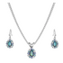 JS6537 Montana Silversmiths Northern Glow Opal Jewelry Set