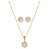 JS6552 Montana Silversmiths In the Wind Crystal Jewelry Set