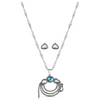 JS6710 Montana Silversmiths In the Loop Lasso Jewelry Set