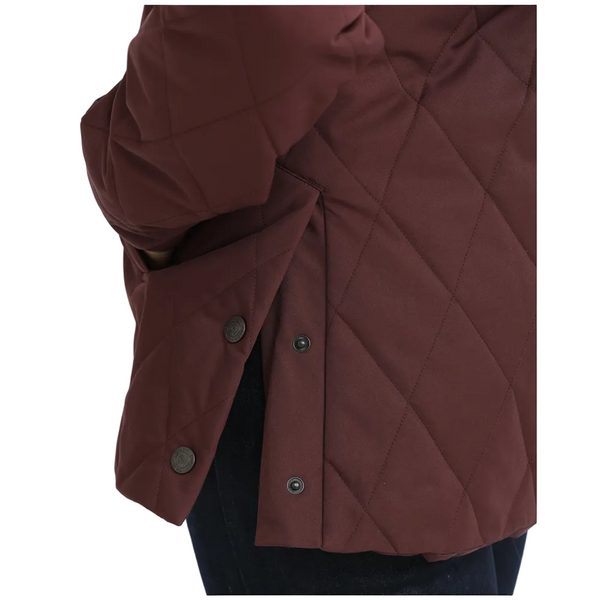 MAJ9903003 Cinch Women's Barn Coat - Purple