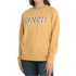 MAK7905006 Cinch Women's Long Sleeve Logo Sweatshirt - Gold