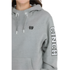 MAK7914001 Cinch Women's Logo Hoodie - Grey