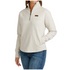 MAK9936001 Cinch Women's 1/4 Zip Long Sleeve Pullover - Cream