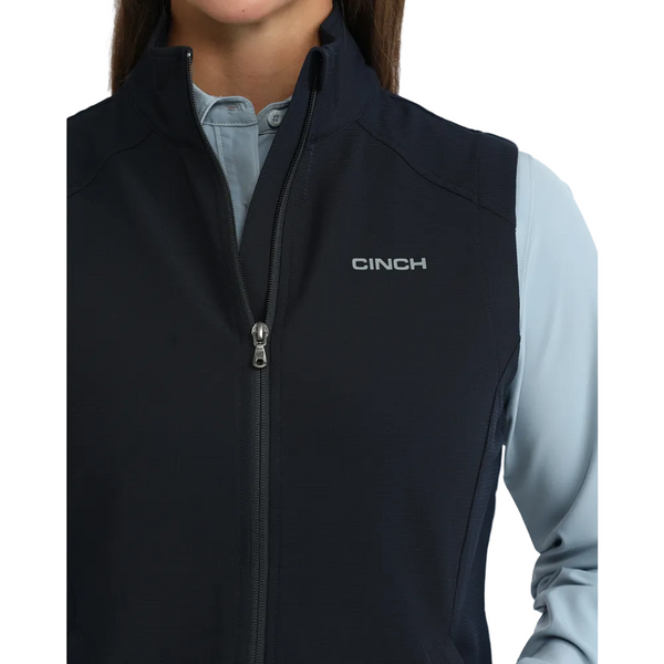 MAV7923001 Cinch Women's Zip Up Vest - Navy