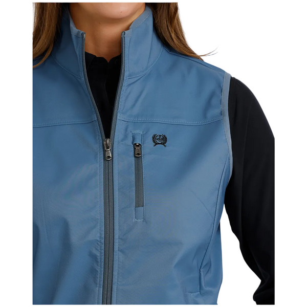 MAV9922004 Cinch Women's Windproof Vest - Blue