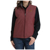MAV9923002 Cinch Women's Burgundy Reversible Vest