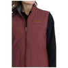 MAV9923002 Cinch Women's Burgundy Reversible Vest
