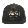MCC0600617 Cinch Men's Logo Trucker Cap - Black Camo