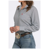 MSW9163032 Cinch Women's ArenaFlex Long Sleeve Western Shirt - Medallion Print