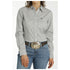 MSW9164220 Cinch Women's Long Sleeve Western Button Shirt - Cream Print