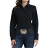 MSW9164253 Cinch Women's Long Sleeve Button Up Western Shirt - Solid Black