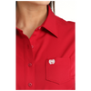MSW9164269 Cinch Women's Long Sleeve Button Up ArenaFlex Western Shirt - Pink