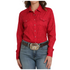 MSW9206003 Cinch Women's Floral Print Snap Front Long Sleeve Western Shirt - Pink