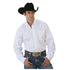 MT10320020 Cinch Men's Western Solid Long Sleeve Shirt - White