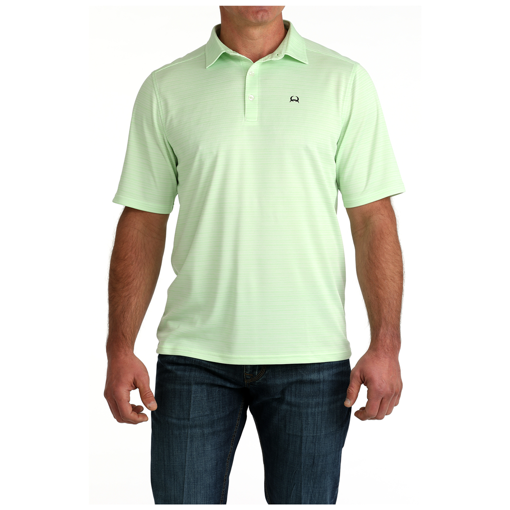 MTK1865042 Cinch Men's ArenaFlex Short Sleeve Polo - Green