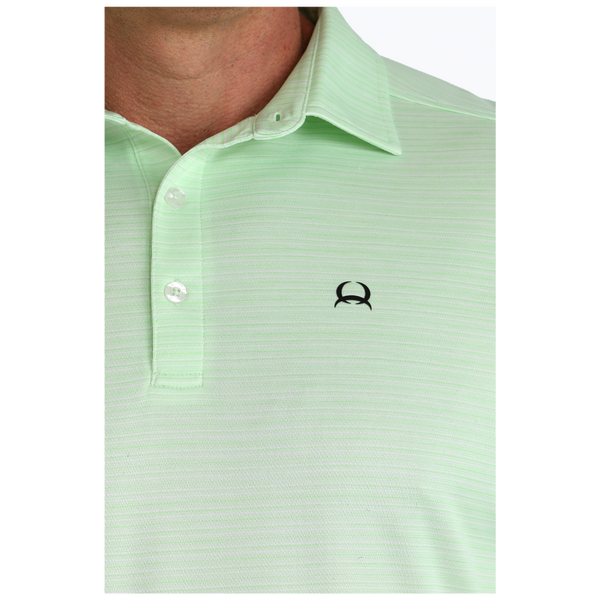 MTK1865042 Cinch Men's ArenaFlex Short Sleeve Polo - Green