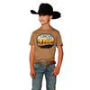 MTT7670167 Cinch Boys' Short Sleeve Graphic Tee - Brown