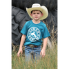 MTT7670183 Cinch Boys' Short Sleeve Logo T-Shirt - Teal