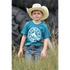 MTT7670183 Cinch Boys' Short Sleeve Logo T-Shirt - Teal
