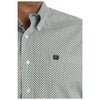 MTW1105731 Cinch Men's Long Sleeve Buttondown Shirt - Light Blue Print