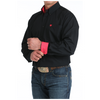 MTW1106042 Cinch Men's Long Sleeve Button Down Western Shirt - Black