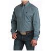 MTW1106049 Cinch Men's Long Sleeve Button Down Western Shirt - Blue