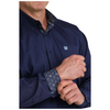 MTW1106074 Cinch Men's Long Sleeve Button Down Western Shirt - Royal