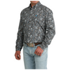 MTW1106088 Cinch Men's Long Sleeve Button Down Western Shirt - Multicolor