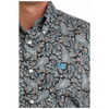 MTW1106088 Cinch Men's Long Sleeve Button Down Western Shirt - Multicolor