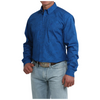 MTW1106121 Cinch Men's Long Sleeve Button Down Western Shirt - Royal Blue