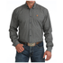 MTW1106131 Cinch Men's Long Sleeve Classic Western Button-down Shirt - Navy