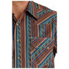 MTW1301069 Cinch Men's Long Sleeve Modern Fit Western Snap Shirt - Multicolor