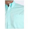 MTW1347155 Cinch Men's Modern Fit Solid Long Sleeve Button Down Western Shirt - Blue