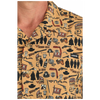 MTW1401058 Cinch Men's Short Sleeve Camp Shirt - Brown